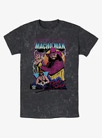 WWE Macho Man Randy Savage Mineral Wash T-Shirt