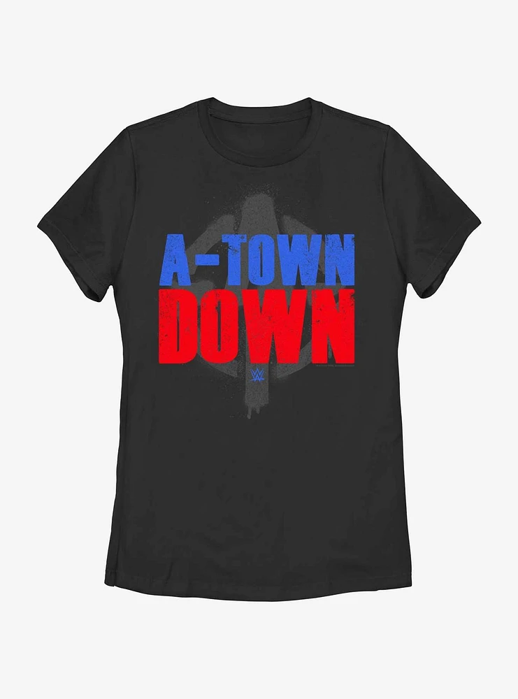 WWE Austin Theory A Town Down Womens T-Shirt