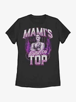 WWE Rhea Ripley Mami's Always On Top Womens T-Shirt