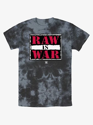 WWE Raw Is War Tie-Dye T-Shirt