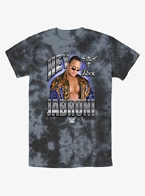 WWE The Rock Jabroni Tie-Dye T-Shirt