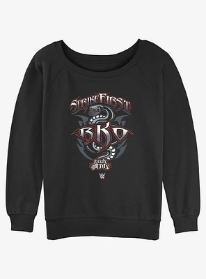 WWE Randy Orton RKO Strike First Girls Slouchy Sweatshirt