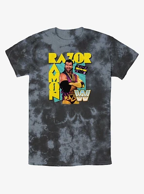 WWE Razor Ramon Hype Tie-Dye T-Shirt