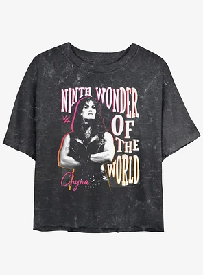 WWE Ninth Wonder Chyna Mineral Wash Girls Crop T-Shirt