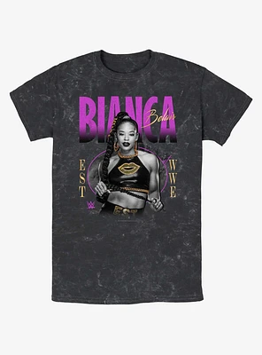 WWE Bianca Belair Bling Mineral Wash T-Shirt