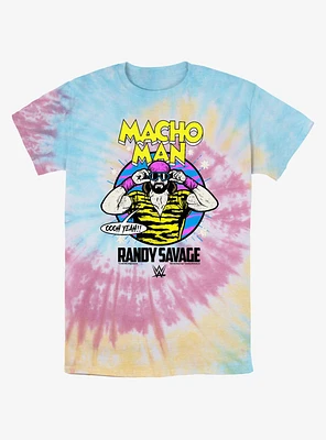 WWE Macho Man Randy Savage Tie-Dye T-Shirt