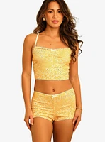 Dippin' Daisy's Sweet Dreams Pajama Set Golden Ditsy