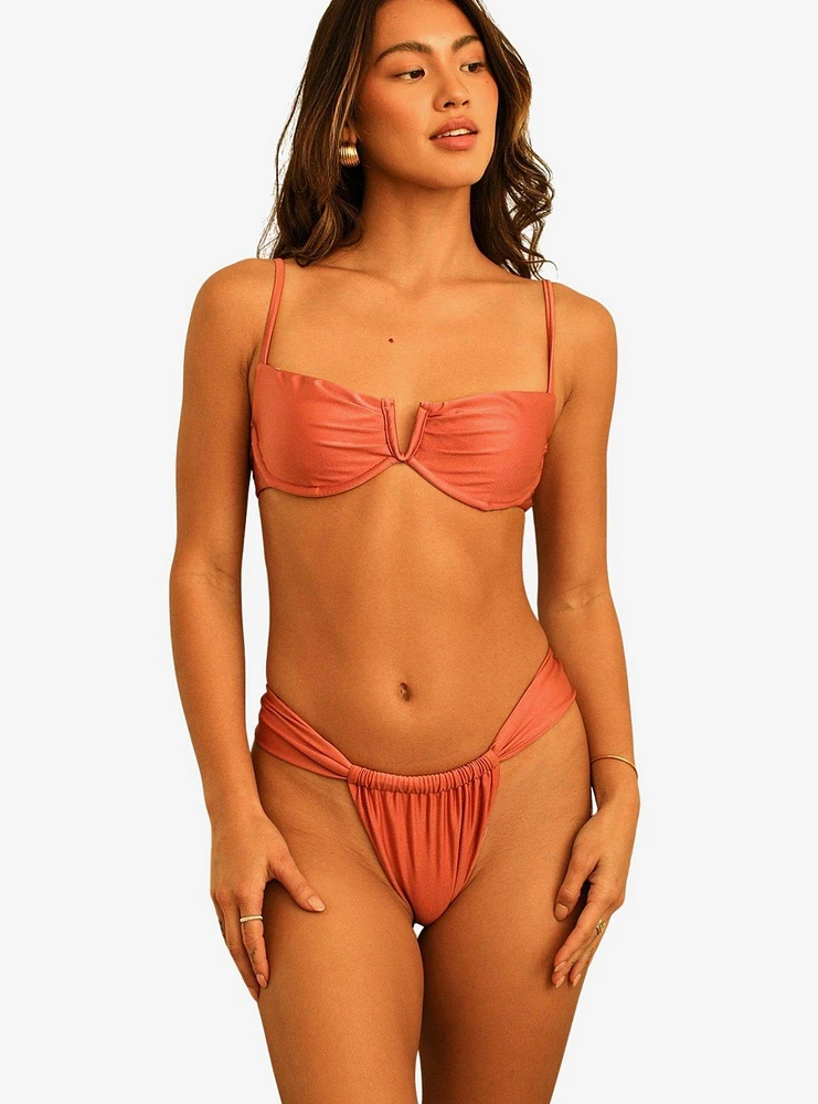 Dippin' Daisy's Diana Underwire Swim Top Dusty Rose