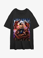 WWE Drew McIntyre Dragon Womens Oversized T-Shirt