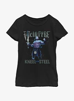 WWE Drew McIntyre Kneel To The Steel Youth Girls T-Shirt