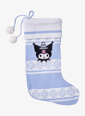 Sanrio Kuromi Snowflake Knit Stocking - BoxLunch Exclusive