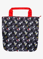 Peanuts Woodstock and Snoopy Joe Cool Allover Print Reusable Tote Bag — BoxLunch Exclusive