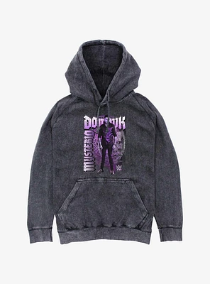 WWE Dominik Mysterio Mineral Wash Hoodie