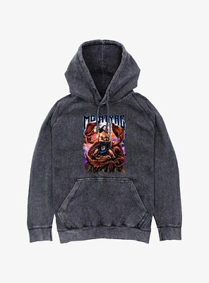 WWE Drew McIntyre Dragon Mineral Wash Hoodie