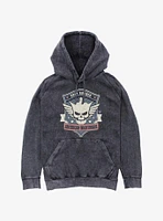 WWE American Nightmare Cody Rhodes Crest Mineral Wash Hoodie