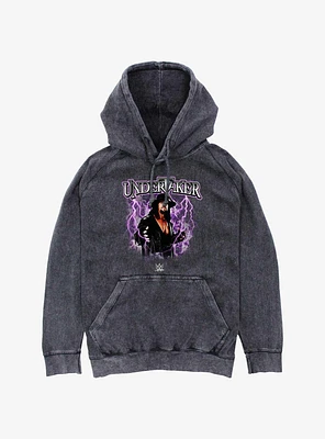 WWE The Undertaker Mineral Wash Hoodie