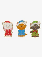 Loungefly Disney the Aristocats Kittens Holiday Pajamas Enamel Pin Set - BoxLunch Exclusive