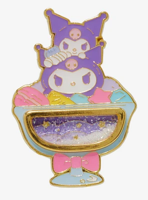 Loungefly Sanrio Kuromi Ice Cream Sundae Glitter Enamel Pin — BoxLunch Exclusive