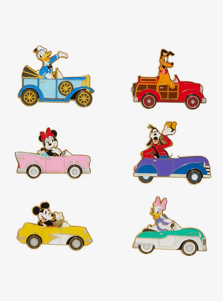 Loungefly Disney Mickey Mouse & Friends Cars Blind Box Enamel Pin - BoxLunch Exclusive