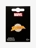 Loungefly Marvel Spider-Man Web Logo Enamel Pin - BoxLunch Exclusive