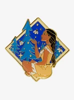 Loungefly Disney Pocahontas Night Sky Glow-in-the-Dark Enamel Pin