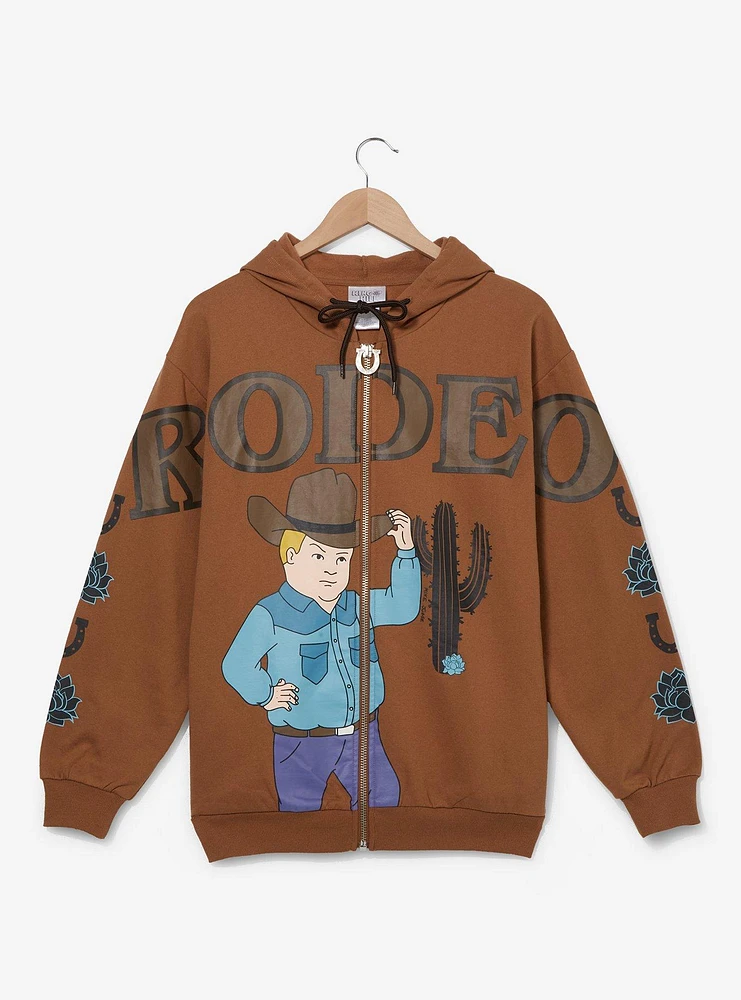 King of the Hill Cowboy Bobby Rodeo Zippered Hoodie - BoxLunch Exclusive