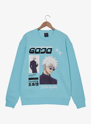 Jujutsu Kaisen Satoru Gojo Multi-Portrait Crewneck - BoxLunch Exclusive