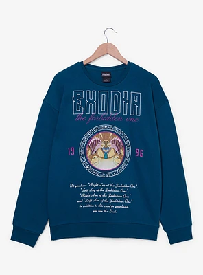 Yu-Gi-Oh! Exodia The Forbidden One Card Script Crewneck - BoxLunch Exclusive