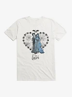 Corpse Bride Spiderweb Heart Portrait T-Shirt