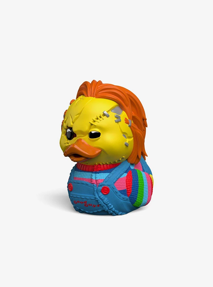 Mini TUBBZ Chucky Scarred Chucky Cosplaying Duck Figure