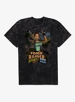 Tomb Raider III Jump Shot Mineral Wash T-Shirt