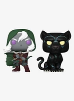 Funko Dungeons & Dragons Pop! Games Drizzt Do’Urden & Guenhwyvar Vinyl Figure Set