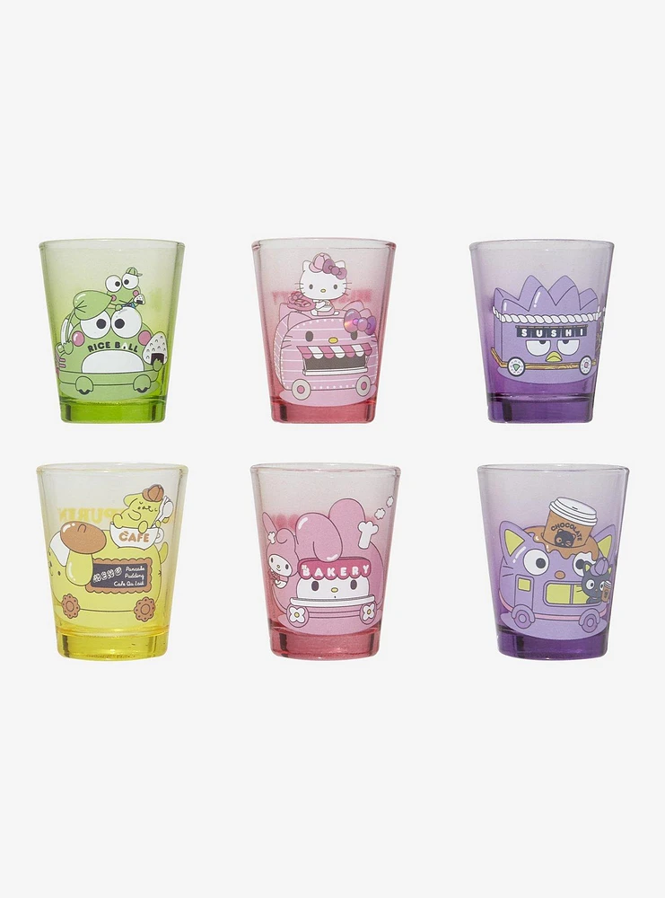 Hello Kitty And Friends Food Cart Blind Box Mini Glass