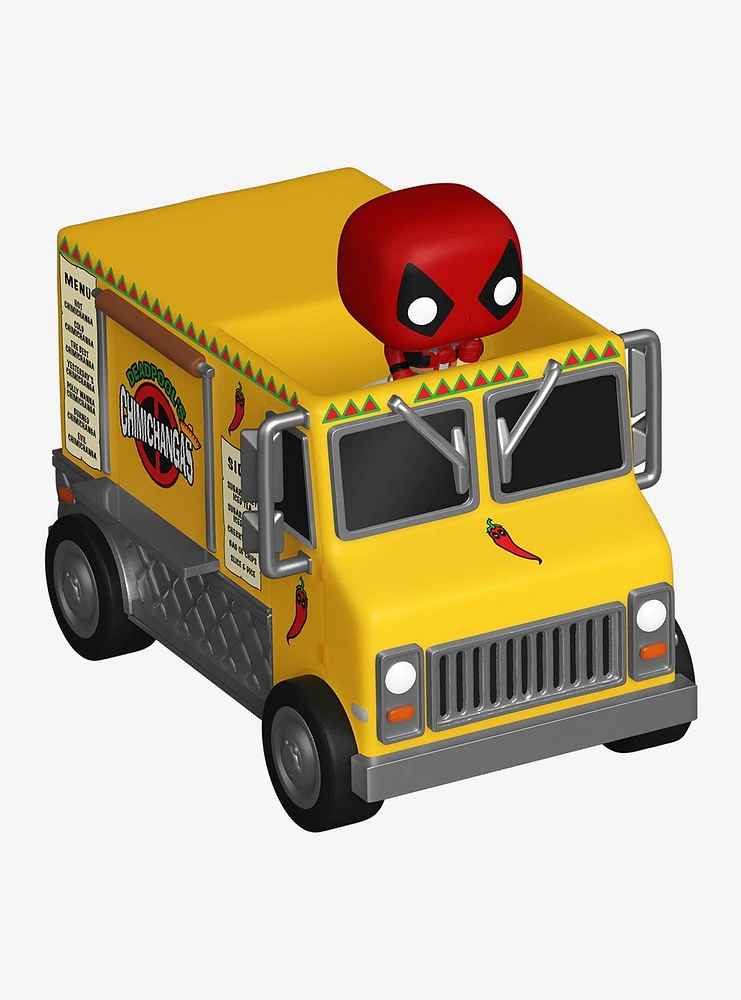 Funko Marvel Deadpool Bitty Pop! Rides Deadpool's Chimichanga Truck Vinyl Figure