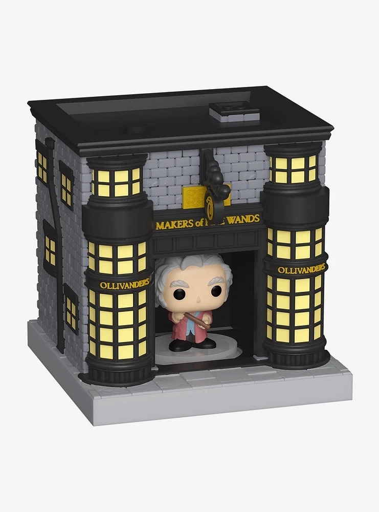 Funko Harry Potter Bitty Pop! Towns Garrick Ollivander And Ollivanders Wand Shop Vinyl Figure