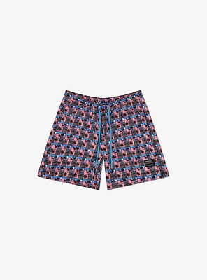 WeSC Zack Swim Trunk Paradise Lost Scenery AOP