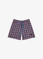 WeSC Zack Swim Trunk Paradise Lost Scenery AOP