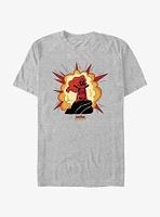 Marvel Deadpool & Wolverine Mermaid T-Shirt