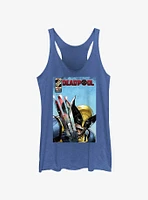 Marvel Deadpool & Wolverine Reflection The Claw Girls Tank