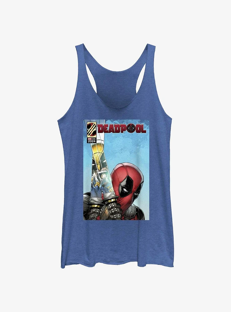 Marvel Deadpool & Wolverine Reflection The Swords Girls Tank