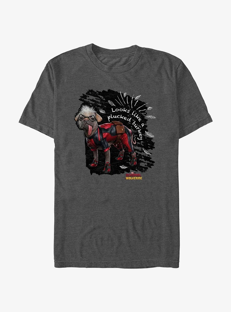 Marvel Deadpool & Wolverine Looks Like A Plucked Turkey T-Shirt