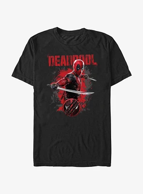 Marvel Deadpool & Wolverine Paint Dump T-Shirt