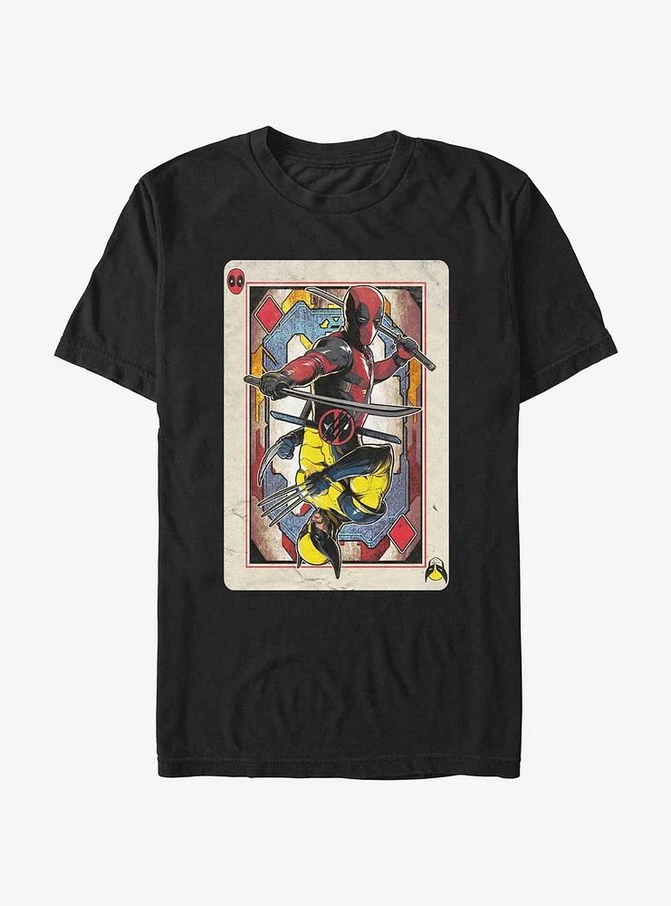 Marvel Deadpool & Wolverine Cardpool T-Shirt