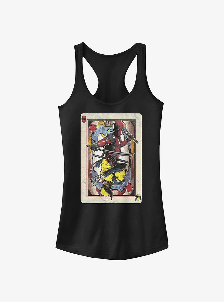 Marvel Deadpool & Wolverine Cardpool Girls Tank