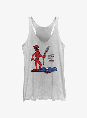 Marvel Deadpool & Wolverine New Town Girls Tank