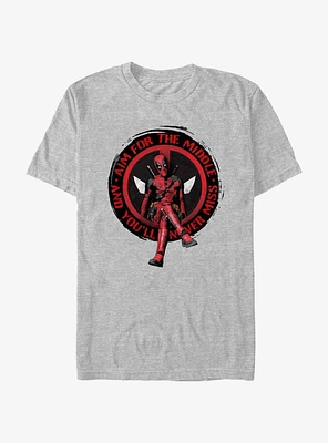 Marvel Deadpool & Wolverine Aim For The Middle T-Shirt