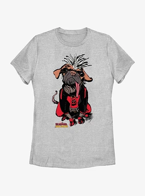 Marvel Deadpool & Wolverine Cool Dogpool Womens T-Shirt