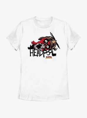 Marvel Deadpool & Wolverine Headpool Womens T-Shirt