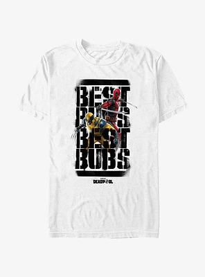 Marvel Deadpool & Wolverine Best Bubs Heroes T-Shirt