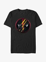 Marvel Deadpool & Wolverine Clawing Through T-Shirt